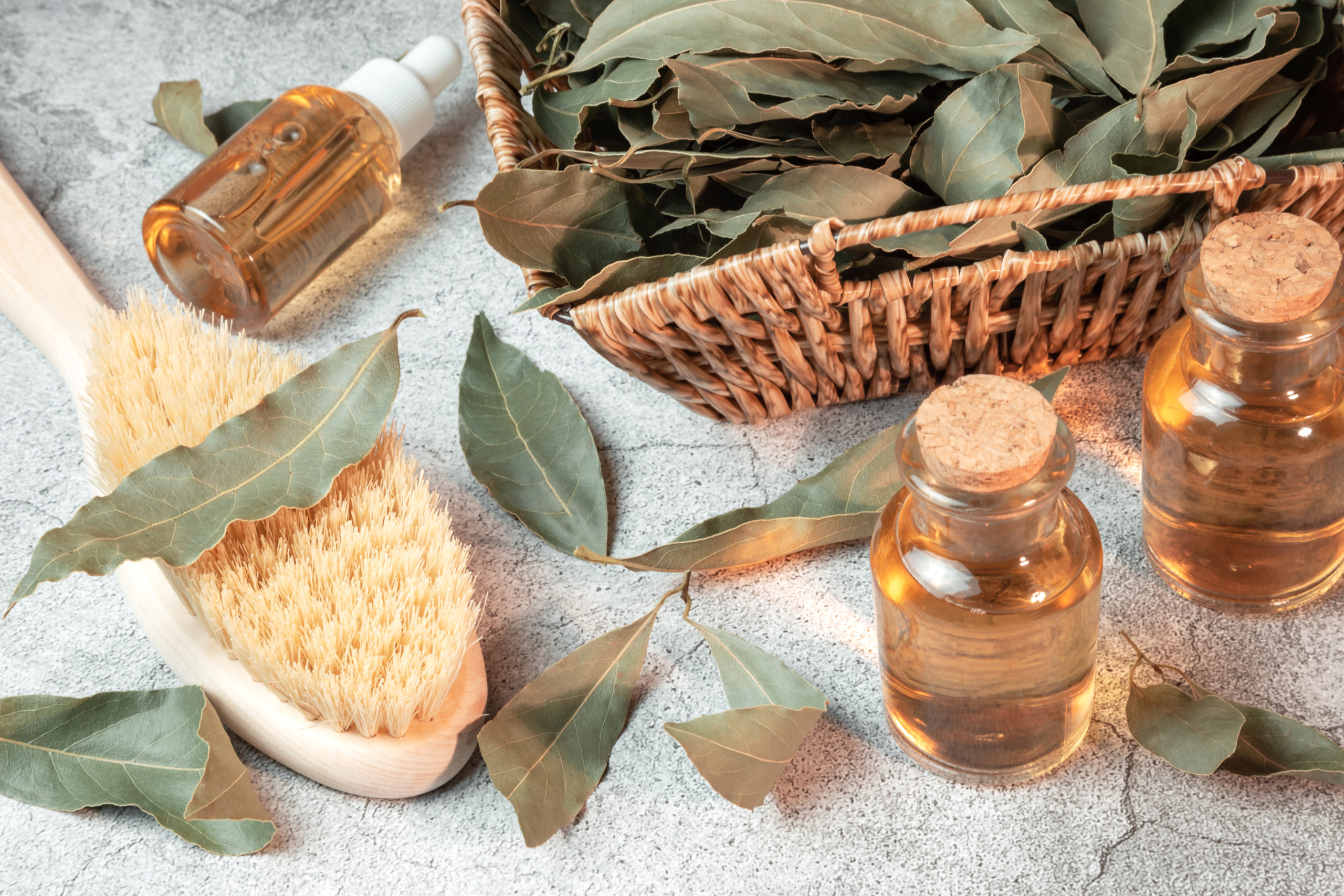 Huile végétale de baie de laurier